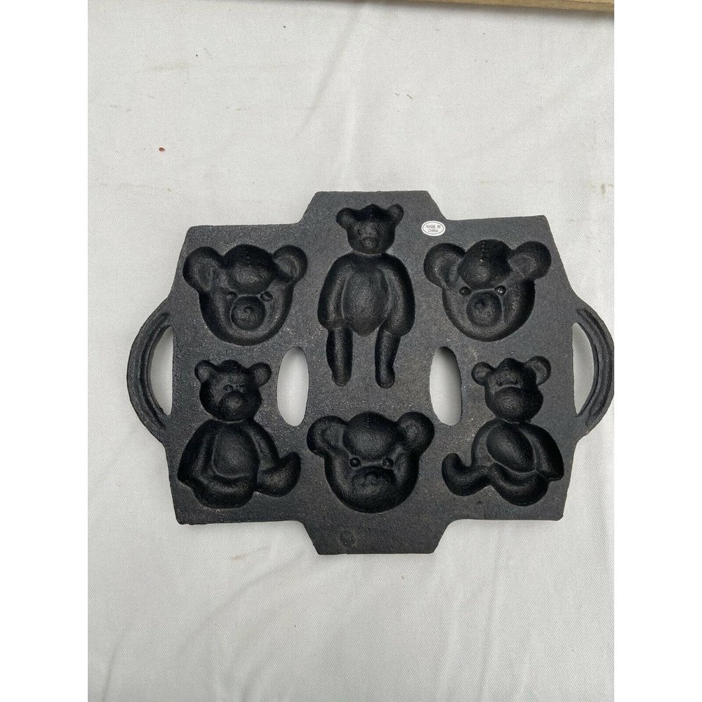 Cast Iron Teddy Bear Mold